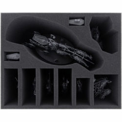 FSMEFD130BO foam tray for Nighthaunt: Black Coach + Lady Olynder + Hexwraiths