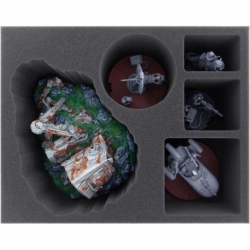 FSMEQF095BO Feldherr foam tray for Star Wars Legion: Downed AT-ST