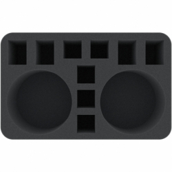 HSMEIM080BO 80 mm foam tray with 11 compartments