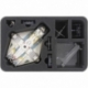 Bandeja de espuma HSEJ065BO para Star Wars X-WING Ghost, 2 barcos y accesorios