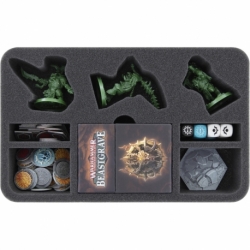 HSMEYR050BO Feldherr foam tray for Warhammer Underworlds: Beastgrave - Morgok‘s Krushas