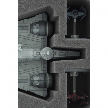 HSDW085BO foam tray for Star Wars X-WING Imperial Assault Carrier, 4 Ships and more
