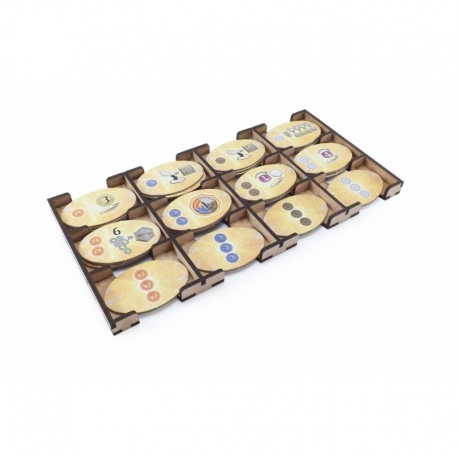 Boardgame Organizer for Terra Mystica + its expansion Fire and Ice