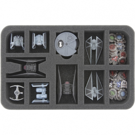 HSMEAC035BO 35 mm foam tray for Star Wars X-Wing TIE Silencer