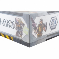 Feldherr foam tray set for Galaxy Defenders board game box
