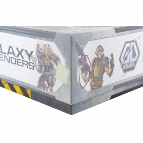 Feldherr foam tray set for Galaxy Defenders board game box
