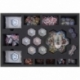 Feldherr foam tray set for Galaxy Defenders board game box