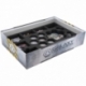 Feldherr foam tray set for Galaxy Defenders board game box