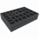 Feldherr foam tray set for Galaxy Defenders board game box