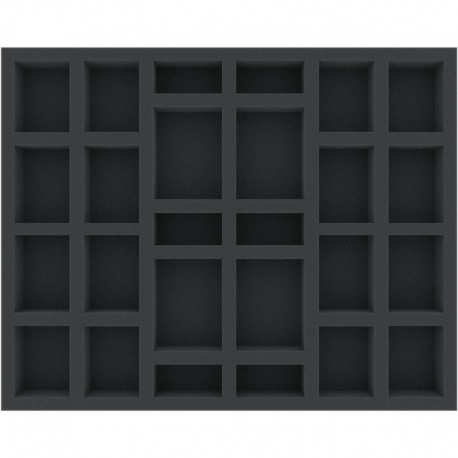FSJQ035BO 35 mm full-size Figure Foam Tray with 26 slots
