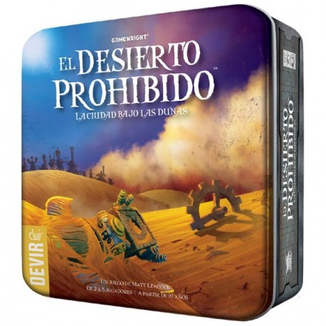 En El desierto prohibido, una secuela temática de La isla prohibida, los jugadores adoptan el papel de valerosos aventureros