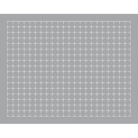 FS025R 25 mm Figure Foam Tray full-size Raster
