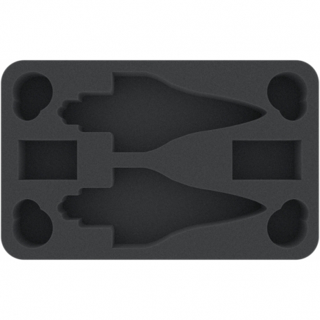HSFU040BO foam tray for Star Wars Armada Wave 4 MC80 Liberty type Star Cruiser and Home One
