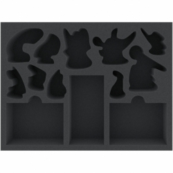 BJMEHB050BO foam tray for the Warhammer Underworlds: Nightvault core game box
