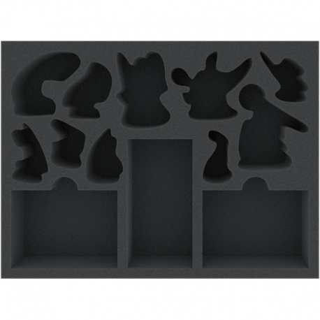 BJMEHB050BO foam tray for the Warhammer Underworlds: Nightvault core game box
