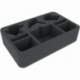 HSMETM065BO Feldherr foam tray for Warhammer Underworlds: Beastgrave - Rippa's Snarlfangs