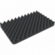 Lid padding convoluted 20 mm suitable for protective cases 60 cm x 40 cm CP 64