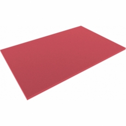 DS010Bred 550 mm x 345 mm x 10 mm colored foam for Shadowboard red