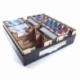 Clasificador universal CAMI para el comercio de juegos de cartas en pequeñas cajas de cartón 245 mm x 245 mm