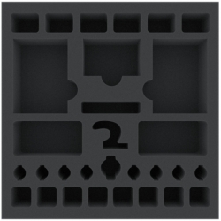 AFLH050BO 50 mm foam tray for Mice and Mystics - original game and Heart of Glorm expansion