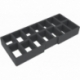 Feldherr 3-pieces Refill SET for Chessex Box SMALL - foam insert with 14 compartments