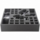 AG065ZC19 65 mm foam tray for Zombicide Black Plague Monsters and NPC's