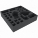 AG065ZC19 65 mm foam tray for Zombicide Black Plague Monsters and NPC's