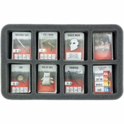 HS035ZC01 35 mm half-size Figure Foam Tray for Zombicide cards and token