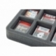 HS035ZC01 35 mm half-size Figure Foam Tray for Zombicide cards and token