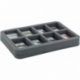 HS035ZC01 35 mm half-size Figure Foam Tray for Zombicide cards and token