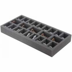 AU035ZC22 35 mm foam tray for Zombicide Zombies and Survivors
