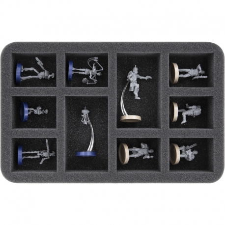 HS045LG04 foam tray for Star Wars Legion - 10 miniatures