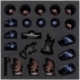 Foam tray set for Rising Sun: Dynasty Invasion