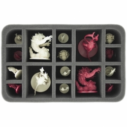 HS060DC05 foam tray for Descent: Journeys in the Dark 2nd Edition - 16 miniatures