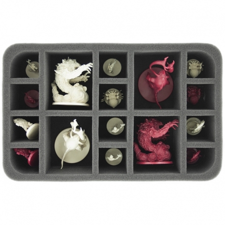 HS060DC05 foam tray for Descent: Journeys in the Dark 2nd Edition - 16 miniatures