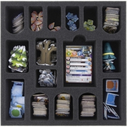 Feldherr foam tray set for Krosmaster: Arena - Frigost board game box