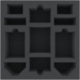 AF070DO03 70 mm foam tray with 11 compartments for DOOM - cards and big demons