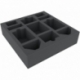 AF070DO03 70 mm foam tray with 11 compartments for DOOM - cards and big demons