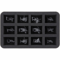 HS045BB10 foam tray for Blood Bowl - 12 compartments