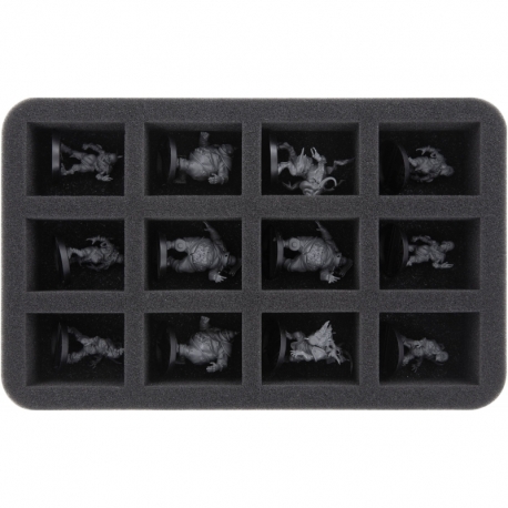 HS045BB10 foam tray for Blood Bowl - 12 compartments