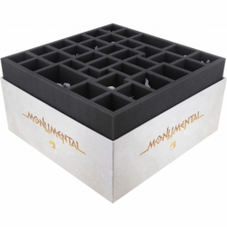 Feldherr foam set for Monumental - Deluxe Edition board game box
