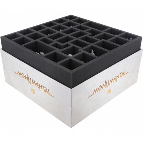 Feldherr foam set for Monumental - Deluxe Edition board game box