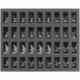 FS040MD03 40 mm full size foam tray with 36 compartments for Massive Darkness