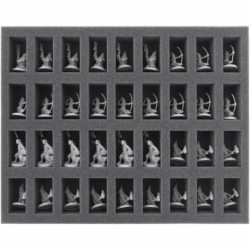 FS040MD03 40 mm full size foam tray with 36 compartments for Massive Darkness
