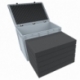 ED 64/42 HG Eurocontainer Case / Euro Box 600 x 400 x 435 mm inclusive pick and pluck foam
