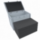 ED 64/42 HG Eurocontainer Case / Euro Box 600 x 400 x 435 mm inclusive pick and pluck foam