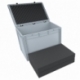 ED 64/42 HG Eurocontainer Case / Euro Box 600 x 400 x 435 mm inclusive pick and pluck foam
