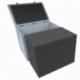 ED 64/42 HG Eurocontainer Case / Euro Box 600 x 400 x 435 mm inclusive pick and pluck foam