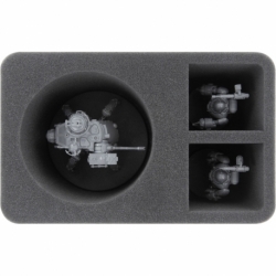 HS110WH51 foam tray for Adeptus Mechanicus Onager Dunecrawler + 2 compartments