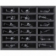 FS060A002 foam tray for Gloomspite Gitz - 18 compartments